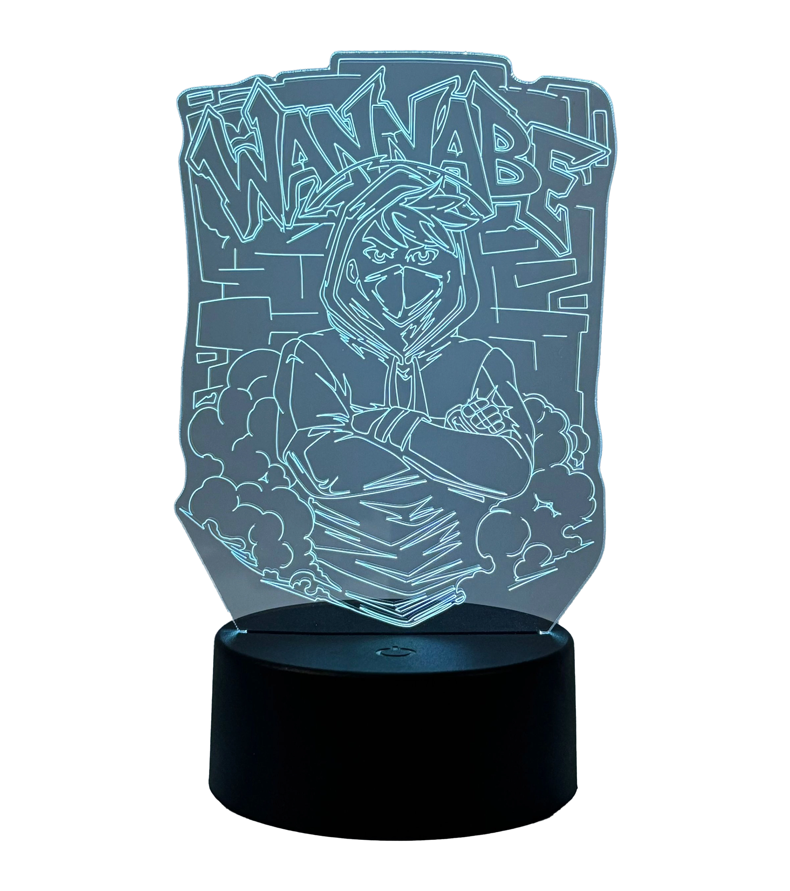 Wannabe 3D LED Lampe
