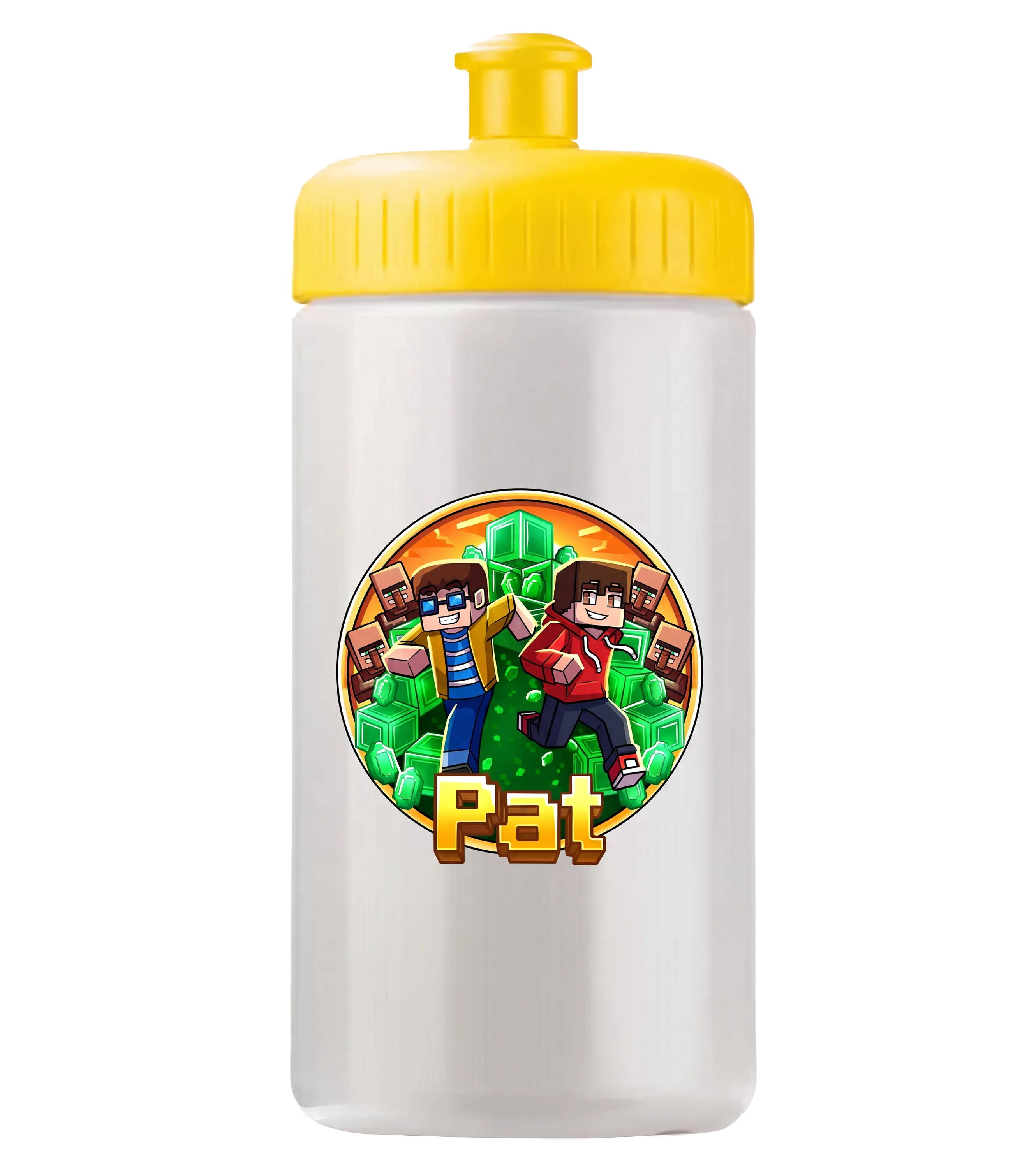 Pat - T-Shirt + Flasche + Schlüsselanhänger + Autogrammkarte