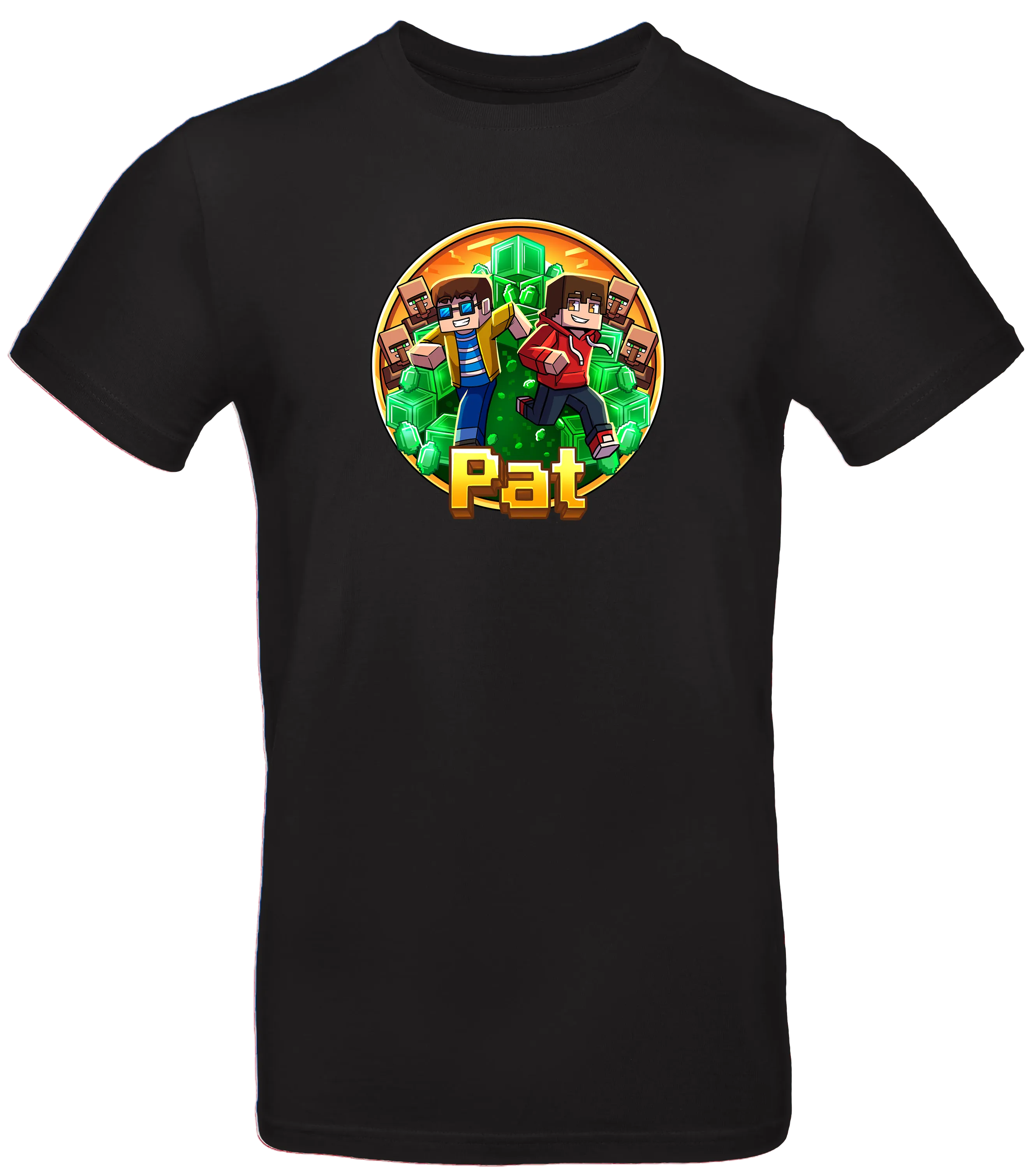 Pat - T-Shirt + Flasche + Schlüsselanhänger + Autogrammkarte