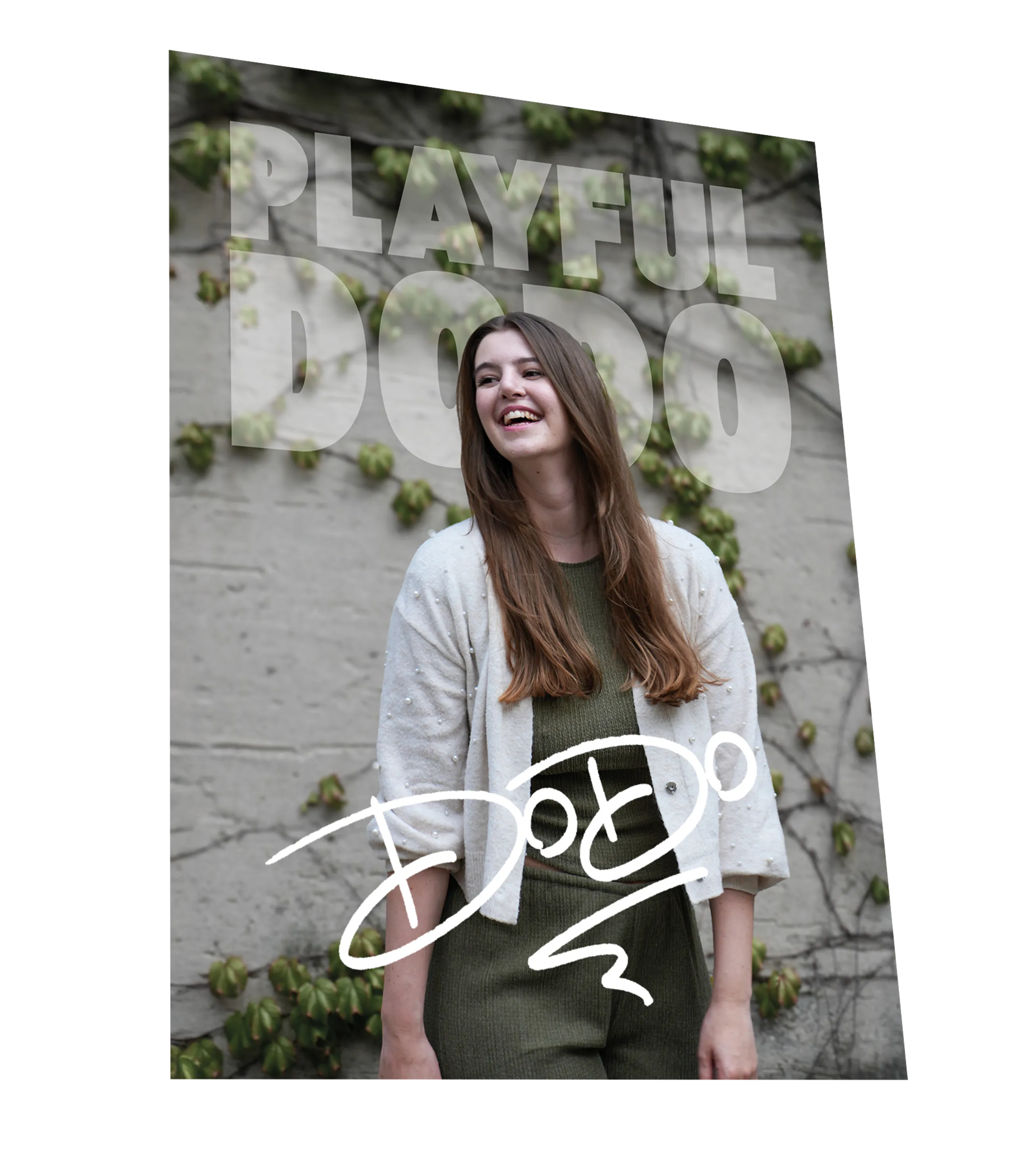 PlayfulDodo - T-Shirt + Autogrammkarte - Playful Dodo - Weiß