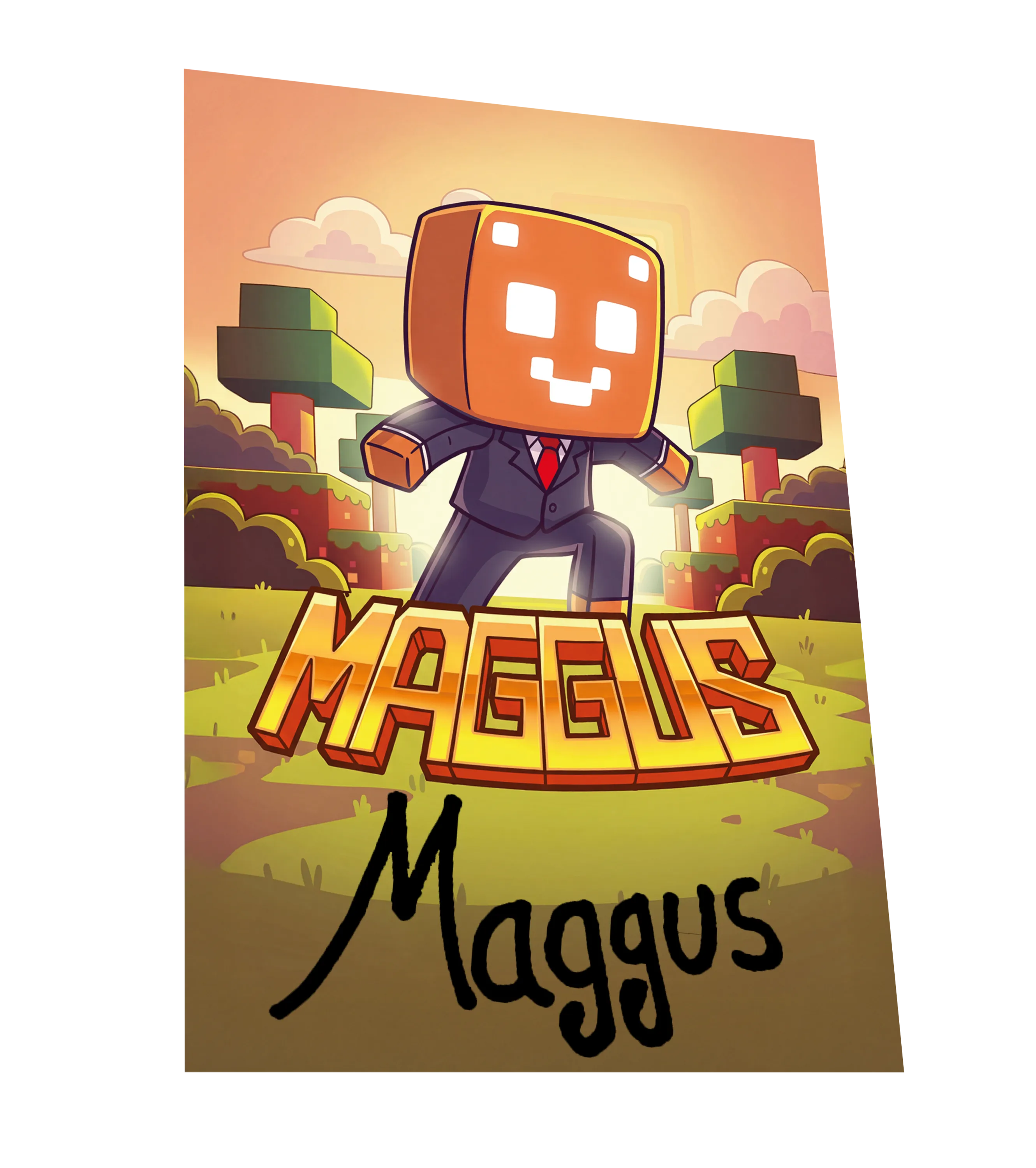 Maggus - Plushie + Autogrammkarte