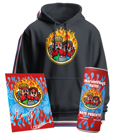 MarvinVlogt Song Bundle - Hoodie + Drink + Autogrammkarte