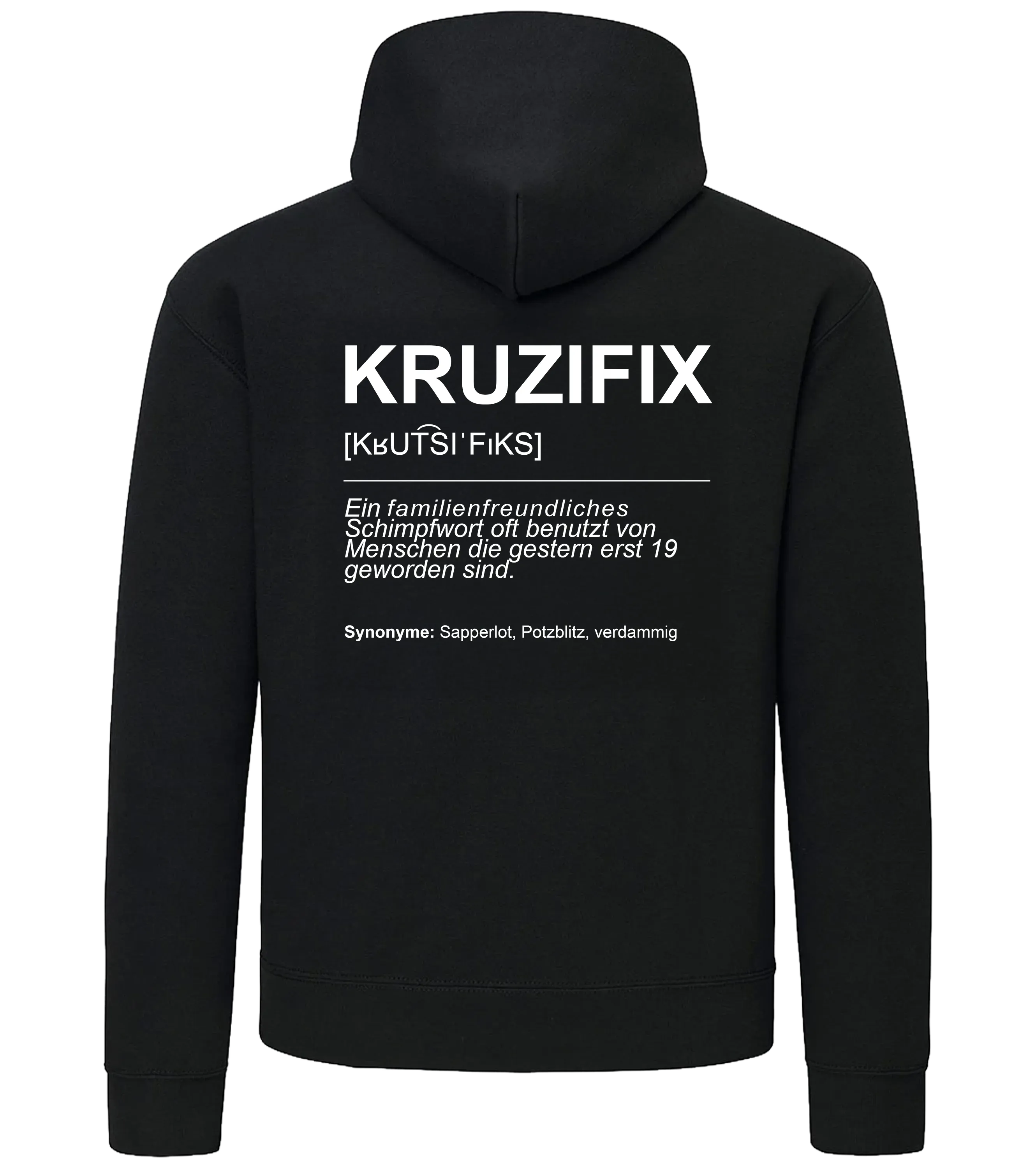 ItsKaby - Hoodie + Autogrammkarte - Kruzifix