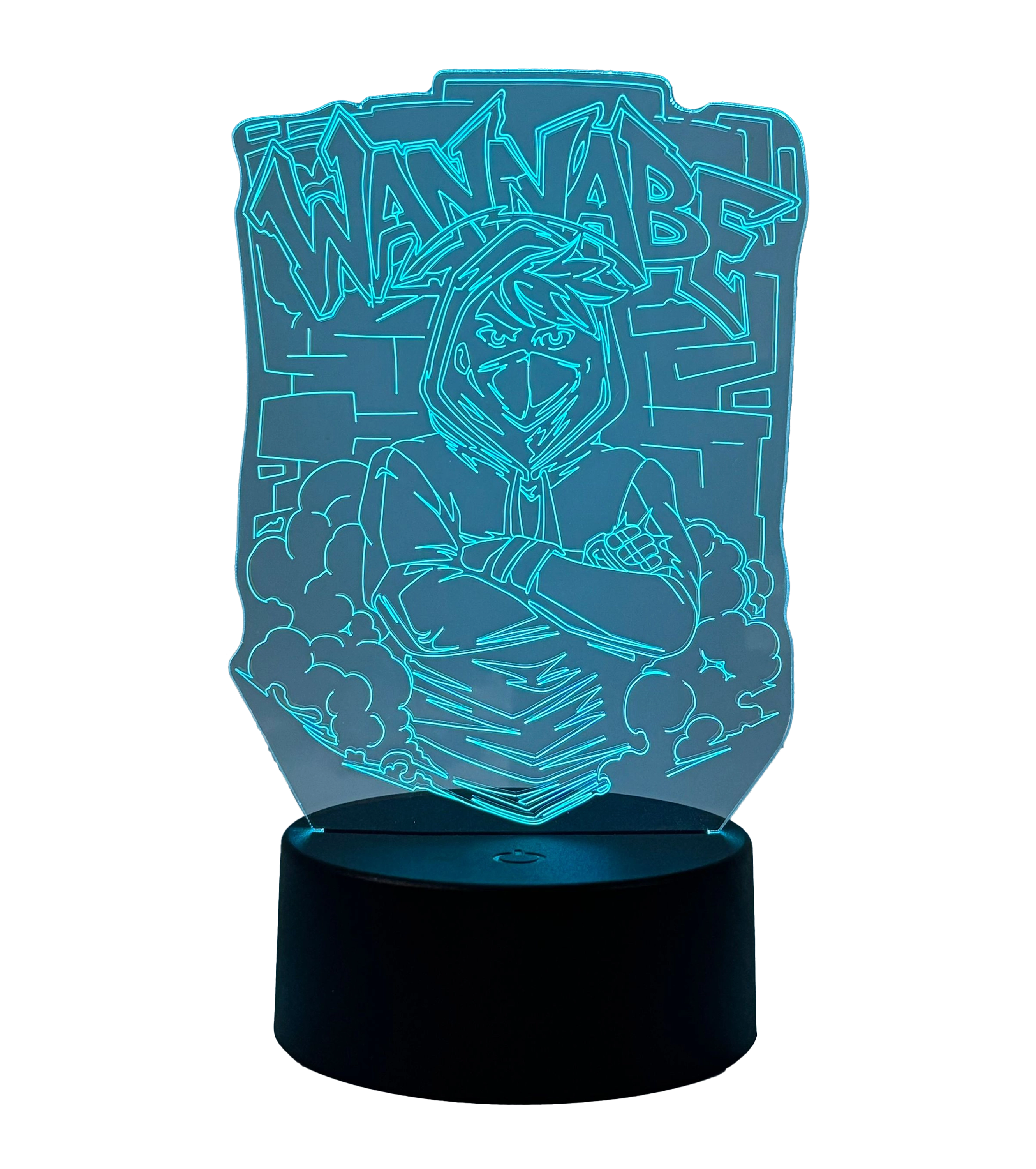 Wannabe 3D LED Lampe