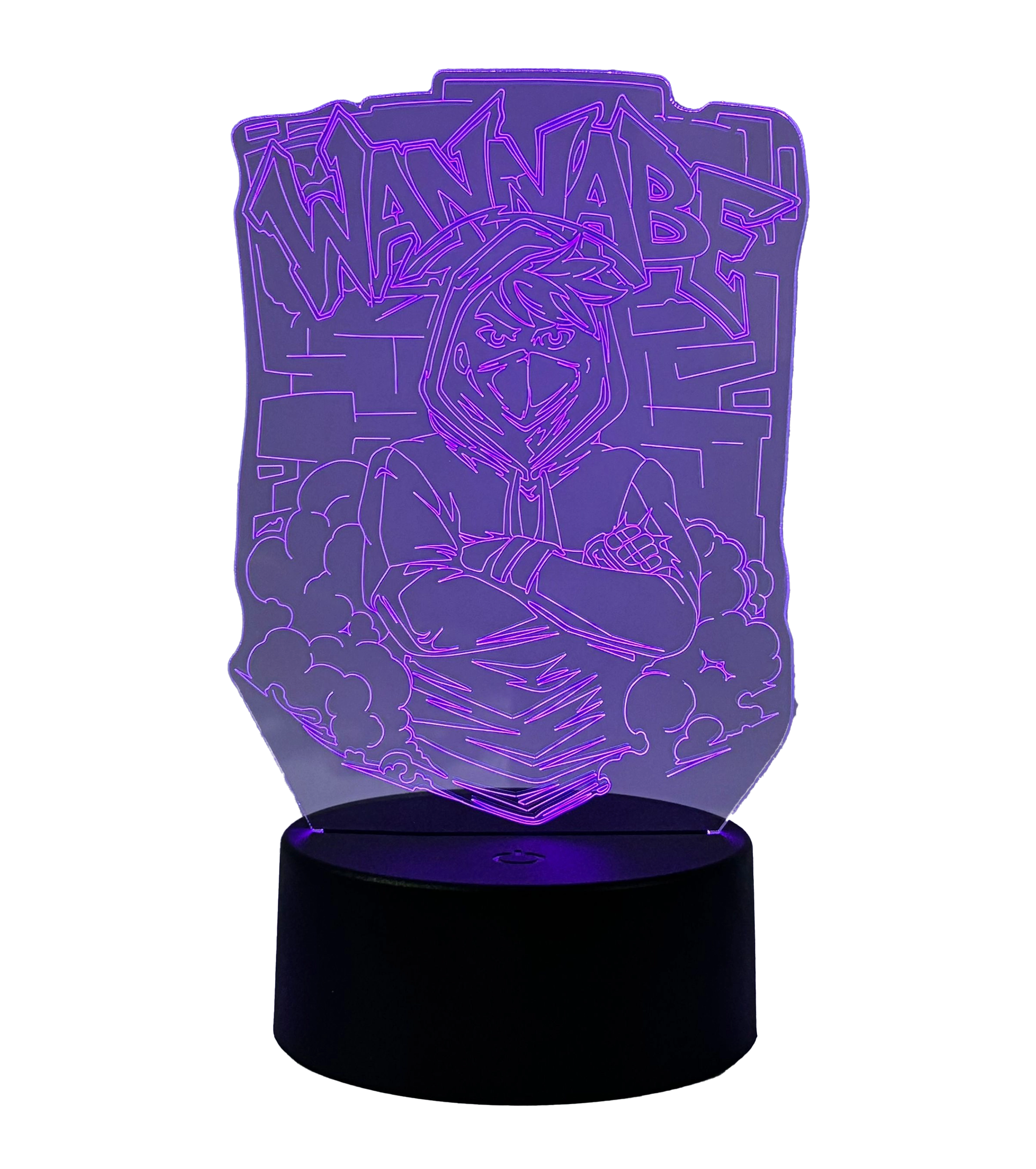 Wannabe 3D LED Lampe