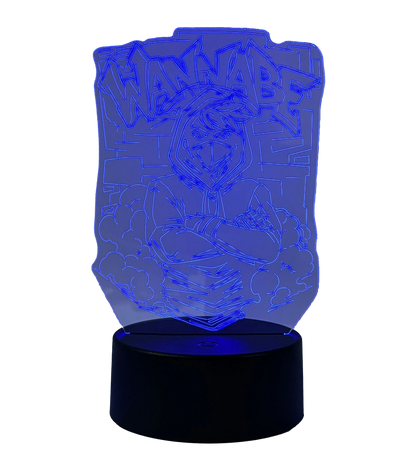 Wannabe 3D LED Lampe