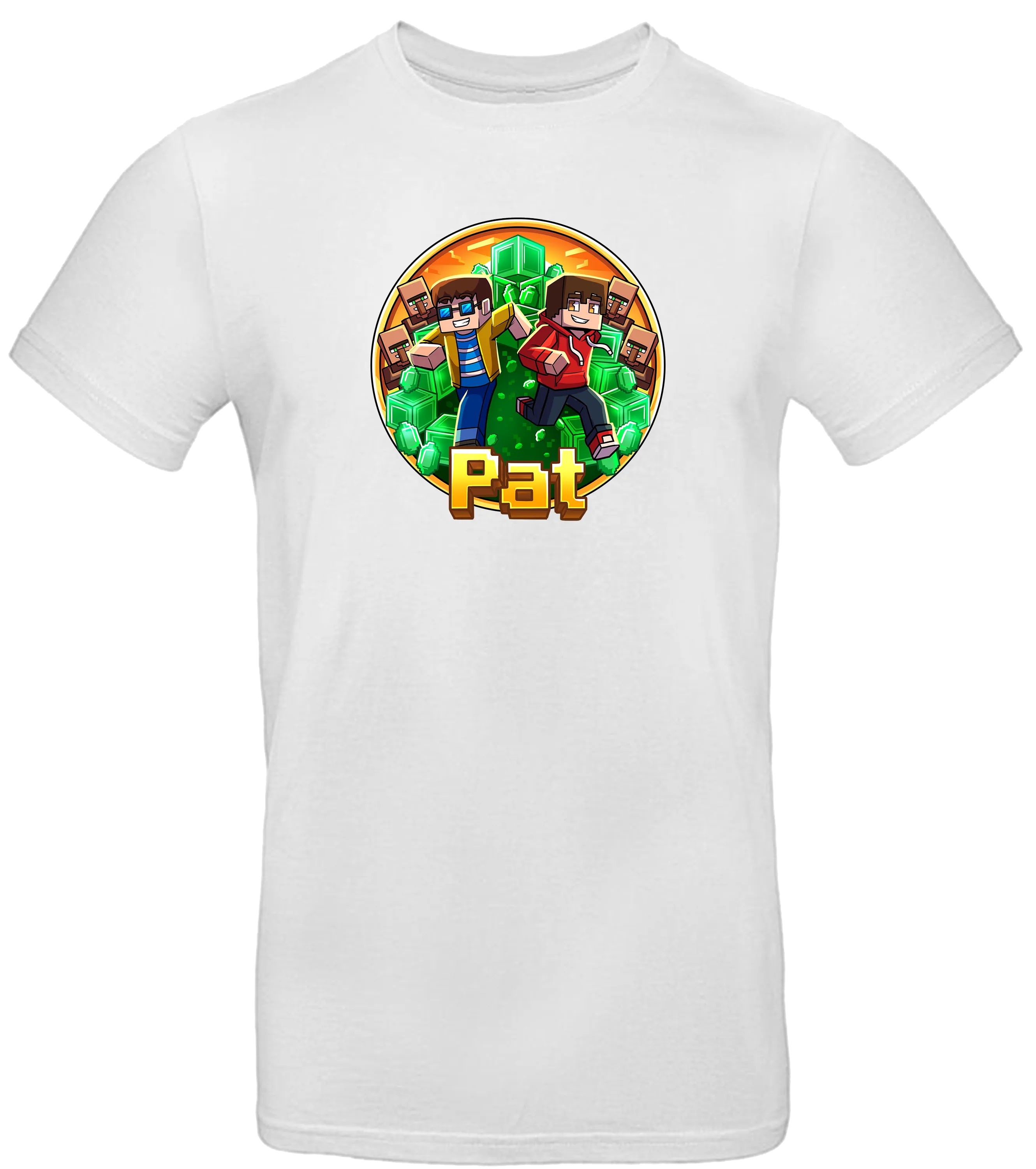 Pat - T-Shirt + Flasche + Schlüsselanhänger + Autogrammkarte