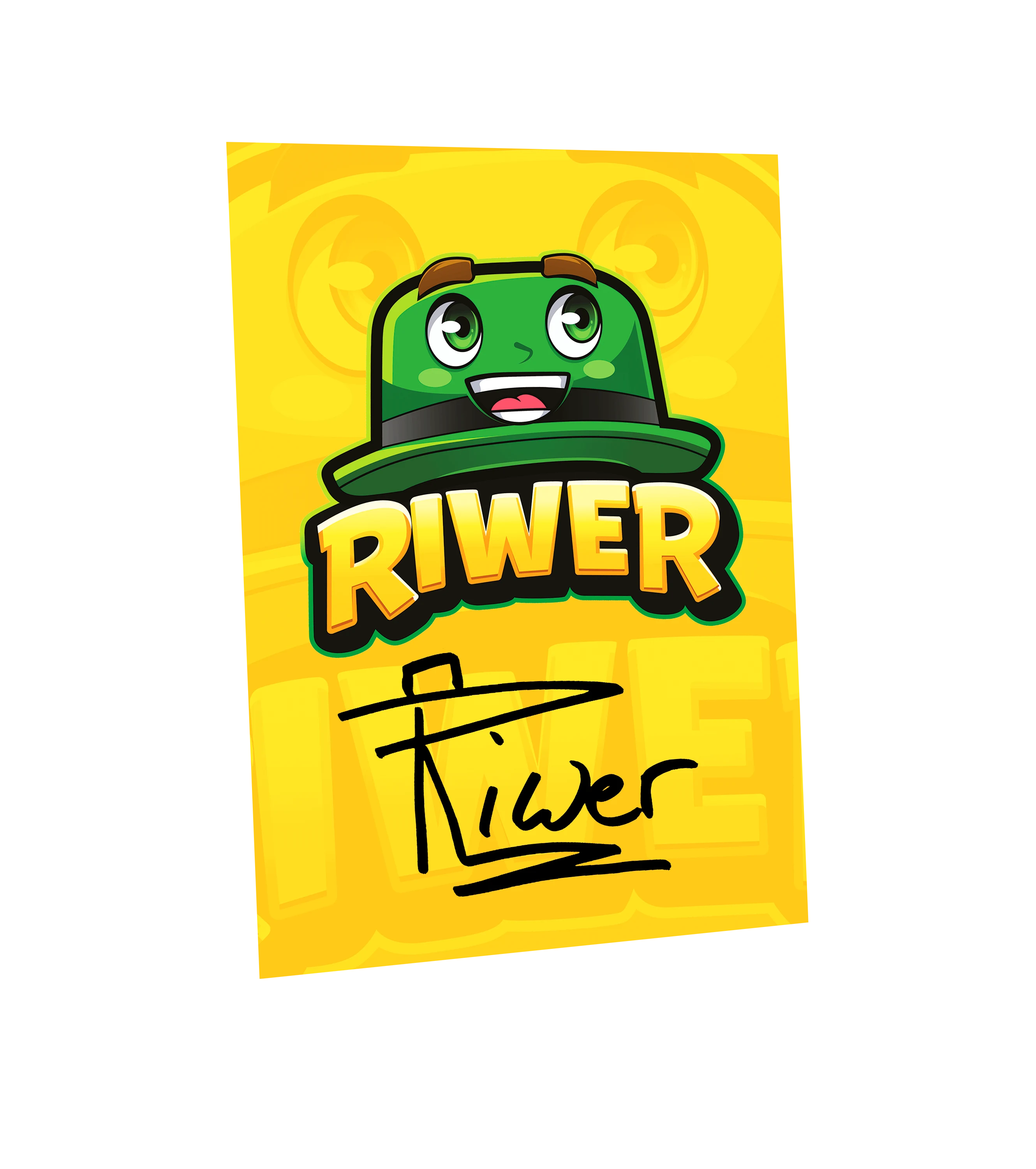 Riwer T-Shirt Bundle + Brawl Stars Actionfigur + Autogrammkarte