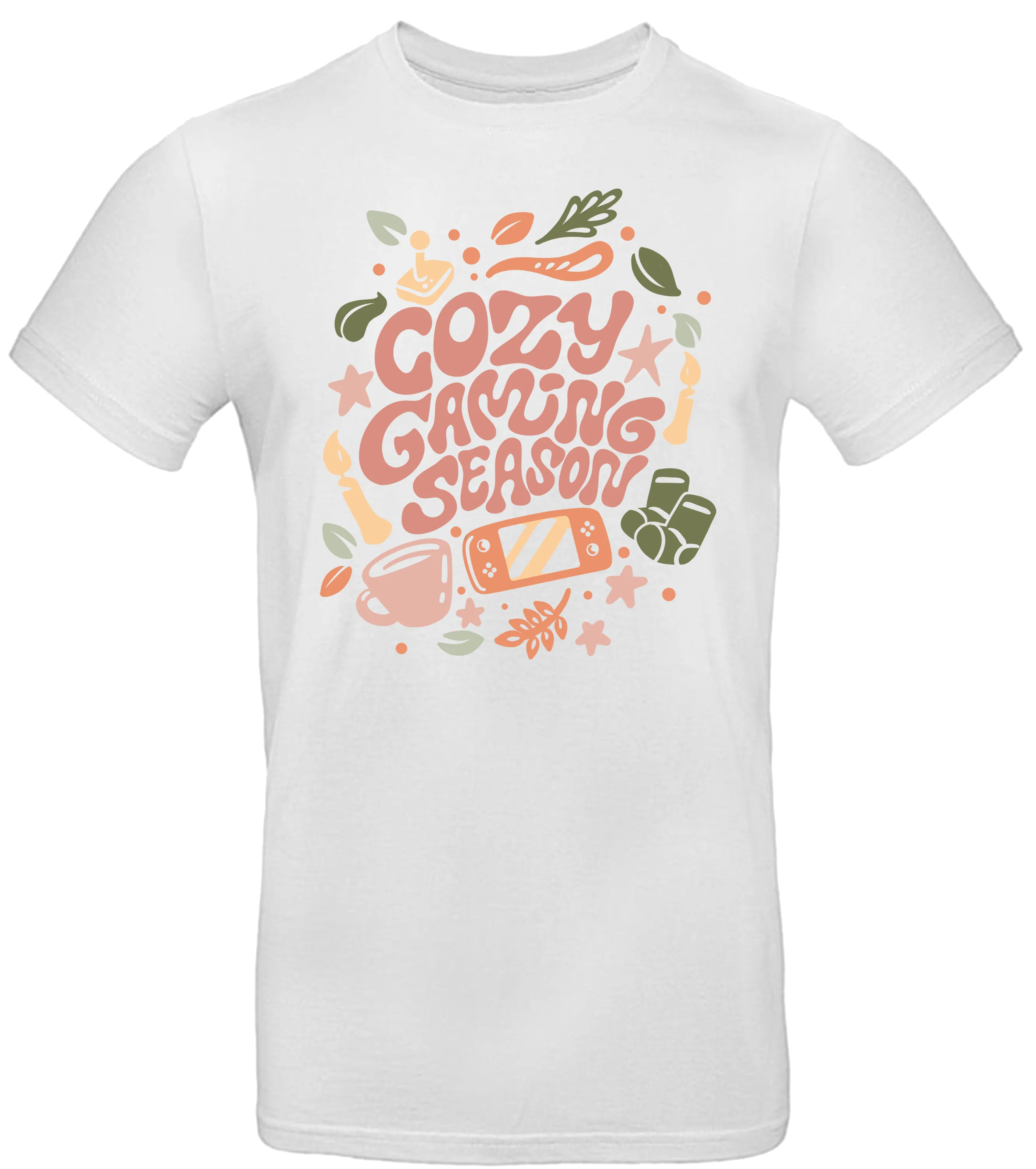 PlayfulDodo - T-Shirt + Autogrammkarte - Cozy Gaming Season - Weiß
