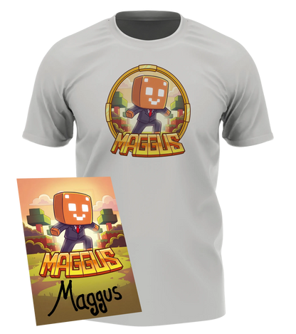 Maggus - T-Shirt + Autogrammkarte